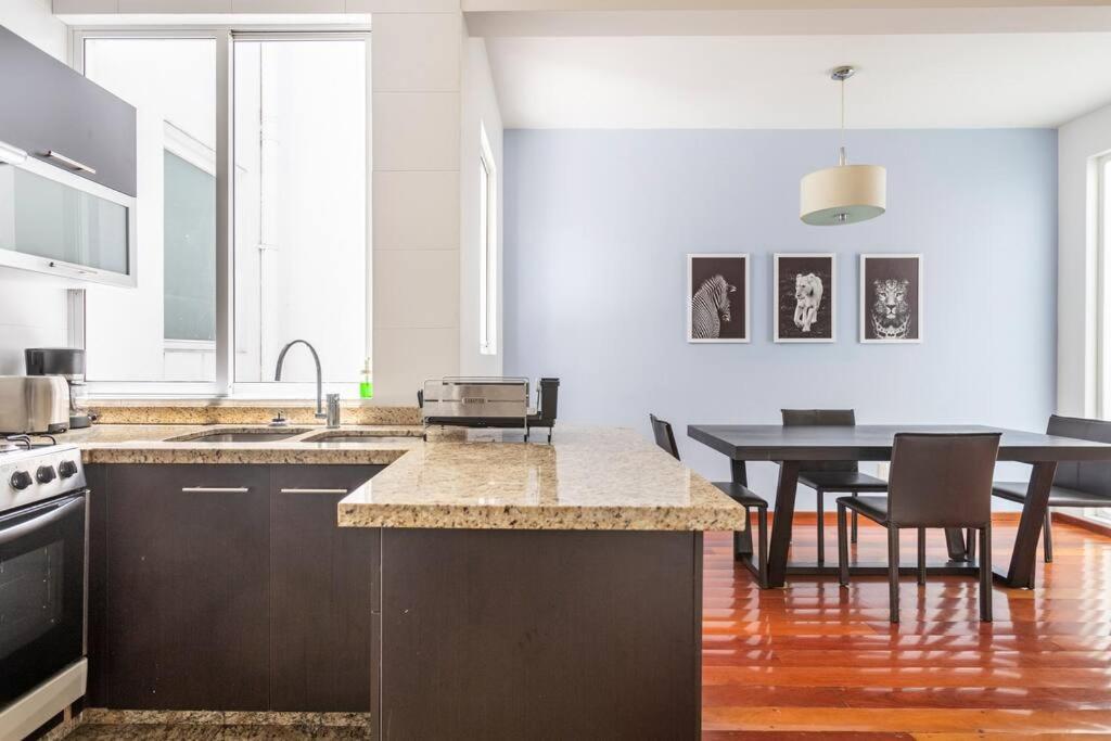 Condesa Residence Amsterdam D Sunny 2Bed 1Bath Apt In Condesa Cidade do México Exterior foto