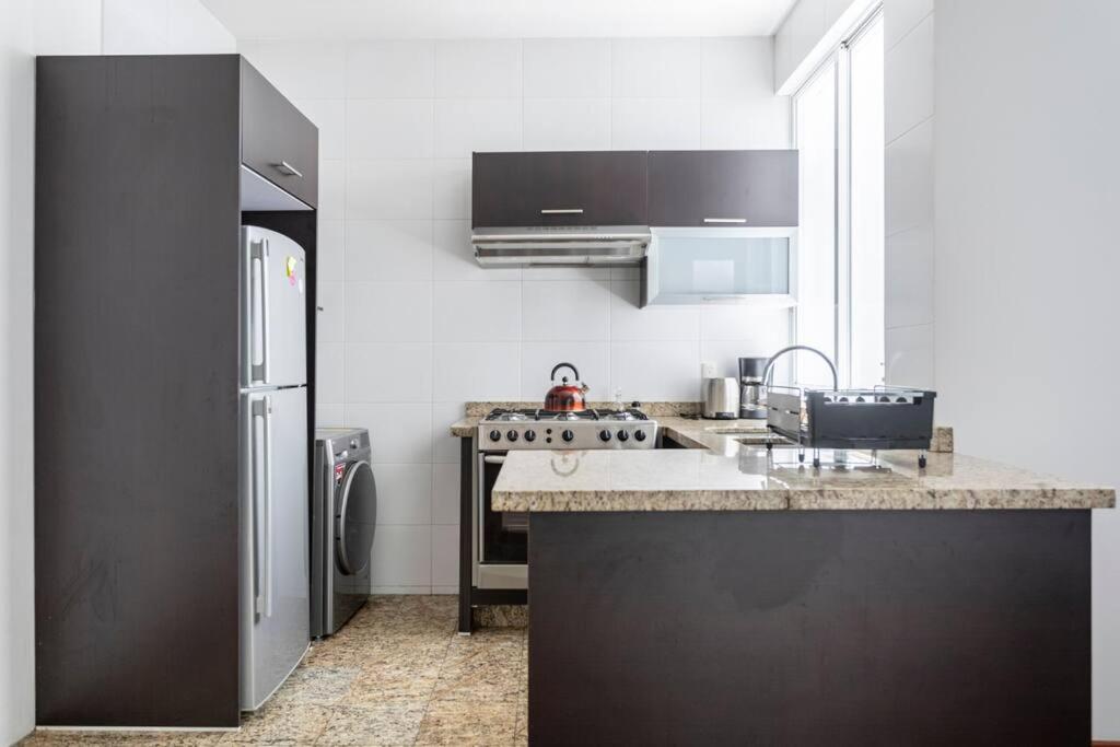 Condesa Residence Amsterdam D Sunny 2Bed 1Bath Apt In Condesa Cidade do México Exterior foto